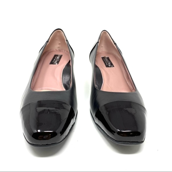 Beautifeel Rebecca T. Moro Brown leather cap toe pumps - Picture 5 of 8